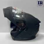 کلاه کاسکت فک متحرک DA1 کد 111 مشکی مات - تصویر 6