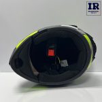 کلاه کاسکت فک متحرک Rng ار ان جی مشکی فسفری - تصویر 5