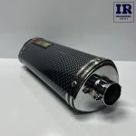 اگزوز قهرمانی آکروپویچ دهن کج سه ضلعی طرح کربن Akrapovic - تصویر 4