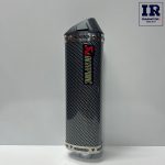 اگزوز قهرمانی آکروپویچ دهن کج سه ضلعی طرح کربن Akrapovic