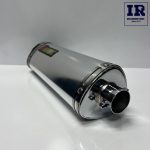 اگزوز قهرمانی آکروپویچ دهن کج سه ضلعی استیل Akrapovic - تصویر 2