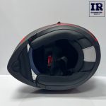 کلاه کاسکت فک متحرک Da1 دی ای وان کد 101 مشکی قرمز - تصویر 6