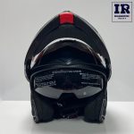 کلاه کاسکت فک متحرک بیون Beon مشکی یشمی کد 711 - تصویر 4