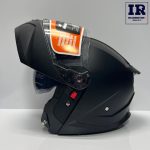 کلاه کاسکت فک متحرک بیون Beon مشکی مات کد 711 - تصویر 5