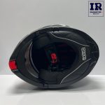 کلاه کاسکت فک متحرک بیون Beon مشکی یشمی کد 711 - تصویر 2