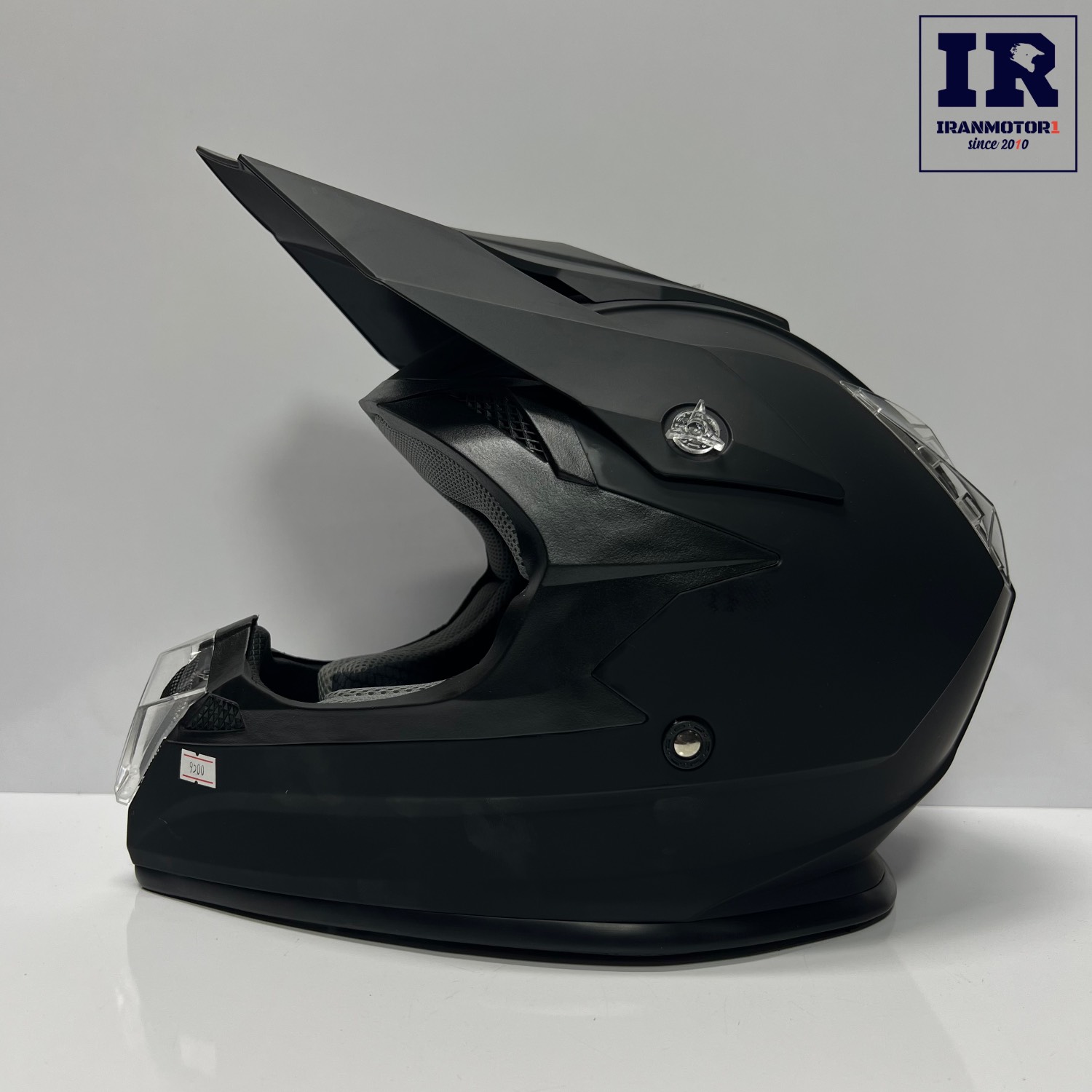 photo-output (6) کلاه کاسکت کراسی ال وی کول LVCOOL مشکی مات - تصویر 1