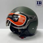 کلاه کاسکت وسپایی Beon بیون کد b-110B سبز یشمی - تصویر 6