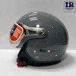 کلاه کاسکت وسپایی Beon بیون کد b-110B طوسی براق