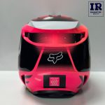 کلاه کاسکت کراسی Fox V1 اورجینال مشکی صورتی - تصویر 4