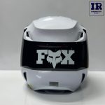 کلاه کاسکت کراسی Fox V1 اورجینال مشکی سفید - تصویر 4