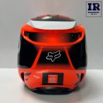 کلاه کاسکت کراسی Fox V1 اورجینال مشکی نارنجی - تصویر 4