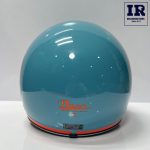 کلاه کاسکت وسپایی بیون Beon عینک دار B120 آبی نارنجی - تصویر 4