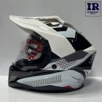 کلاه کاسکت اندرویی ردلاین Redline کد 760 سفید مشکی