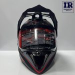 کلاه کاسکت اندرویی ردلاین Redline کد 760 طوسی قرمز - تصویر 3