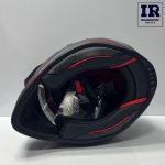 کلاه کاسکت اندرویی ردلاین Redline کد 760 طوسی قرمز - تصویر 5