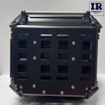 باکس فلزی موتور سیکلت مکعبی تکنو 45 لیتری مشکی میز دار - تصویر 2