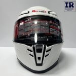 کلاه کاسکت فک متحرک ردلاین Redline کد 960 سفید - تصویر 3