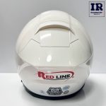 کلاه کاسکت فک متحرک ردلاین Redline کد 960 سفید - تصویر 4