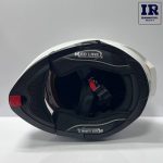 کلاه کاسکت فک متحرک ردلاین Redline کد 960 سفید - تصویر 5