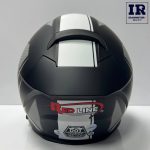 کلاه کاسکت فک متحرک ردلاین Redline کد 960 مشکی طوسی - تصویر 4