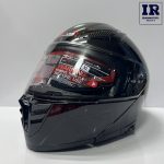 کلاه کاسکت فک متحرک ردلاین Redline کد 960 مشکی براق - تصویر 2