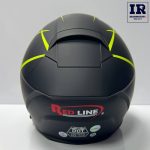 کلاه کاسکت فک متحرک ردلاین Redline کد 960 مشکی فسفری - تصویر 4