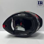 کلاه کاسکت فک متحرک ردلاین Redline کد 960 طوسی مشکی قرمز - تصویر 5