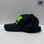 کلاه گپ موتورسیکلت طرح kawasaki مشکی سبز - تصویر 2