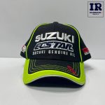 کلاه گپ موتورسیکلت طرح suzuki مشکی