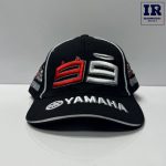 کلاه گپ موتورسیکلت طرح Yamaha مشکی