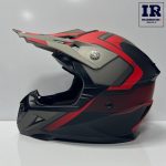 کلاه کاسکت کراسی ردلاین redline کد 750 مشکی قرمز