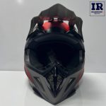 کلاه کاسکت کراسی ردلاین redline کد 750 مشکی قرمز - تصویر 3