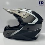 کلاه کاسکت کراسی ردلاین redline کد 750 مشکی طوسی