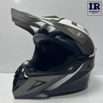 کلاه کاسکت کراسی ردلاین redline کد 750 مشکی طوسی - تصویر 2
