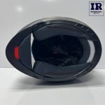 کلاه کاسکت فک متحرک ردلاین Redline کد 939 مشکی  خط خاکستری - تصویر 5