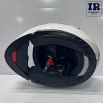 کلاه کاسکت فک متحرک ردلاین Redline کد 939 سفید - تصویر 5