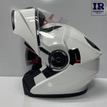 کلاه کاسکت فک متحرک ردلاین Redline کد 939 سفید - تصویر 6