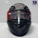 کلاه کاسکت فک متحرک ردلاین Redline کد 939 خاکستری قرمز - تصویر 3