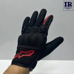 دستکش‌ موتور سواری آلپین استار برزنتی Alpinestar مشکی قرمز