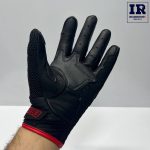 دستکش‌ موتور سواری آلپین استار چرمی کربن Alpinestar مشکی قرمز - تصویر 2