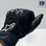 دستکش‌ موتور سواری آلپین استار چرمی کربن Alpinestar مشکی - تصویر 3