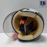 کلاه کاسکت بچگانه بدون فک ردلاین redline کد 908 مشکی طرح ببعی - تصویر 5