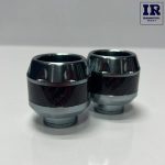 پروتکشن چرخ موتور سیکلت کربن اصلی خاکستری - تصویر 3