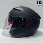 کلاه کاسکت بدون فک ردلاین redline کد 956 مشکی قرمز
