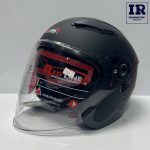 کلاه کاسکت بدون فک ردلاین redline کد 956 مشکی قرمز - تصویر 2