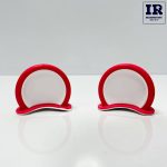 گوش‌کلاه کاسکت دخترانه سفید صورتی