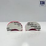گوش‌کلاه کاسکت دخترانه سفید صورتی - تصویر 3