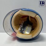 کلاه کاسکت بچگانه بدون فک ردلاین redline کد 908 آبی طرح cute day - تصویر 5