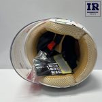 کلاه کاسکت بچگانه بدون فک ردلاین redline کد 908 سفید طرح خرس - تصویر 5