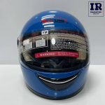 کلاه کاسکت بچگانه فک ثابت ردلاین redline کد 906 آبی طرح cute day - تصویر 3